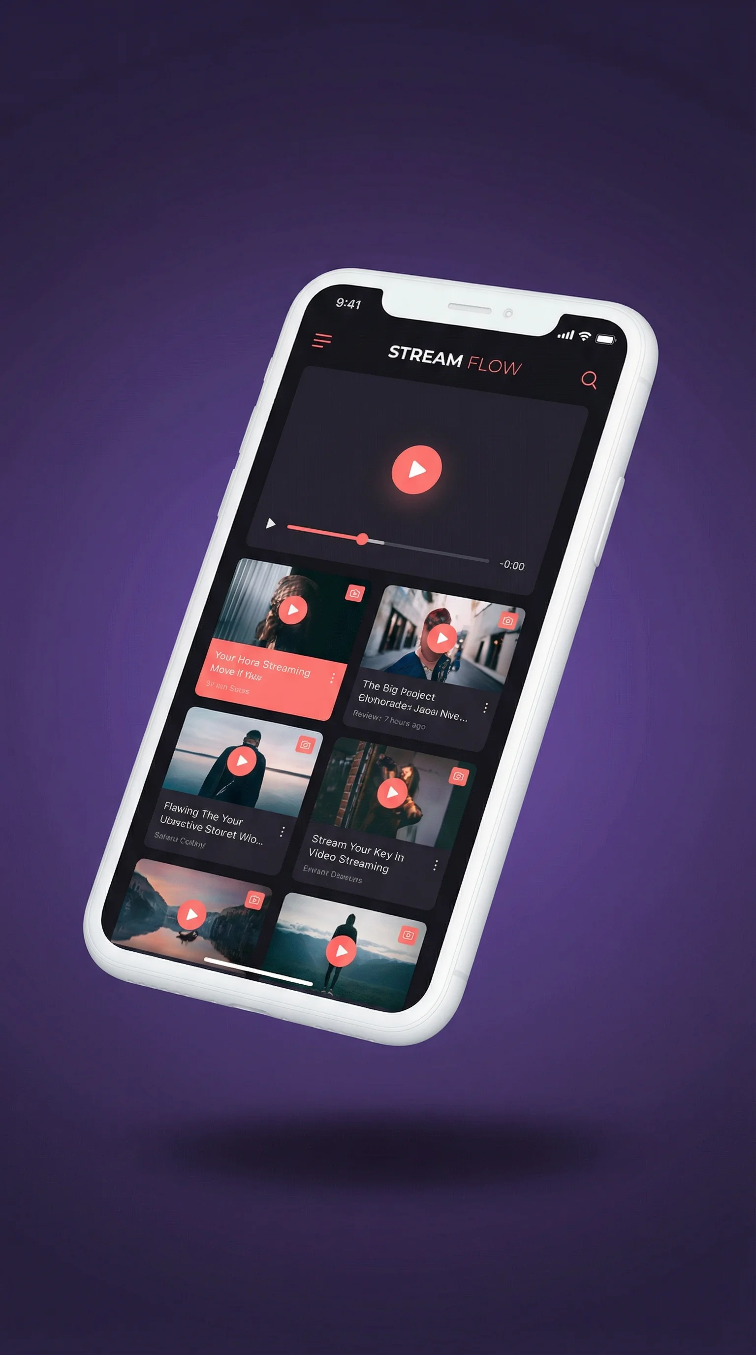 香蕉视频手机客户端界面展示