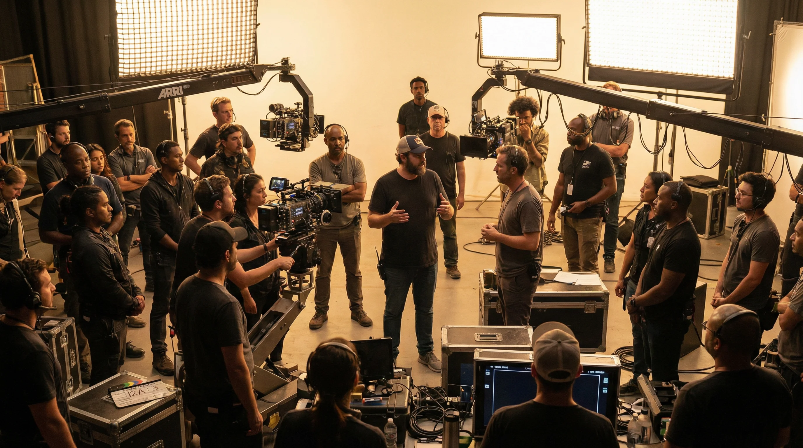 香蕉视频传媒国际合作拍摄现场